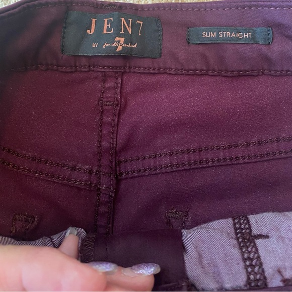 Sateen Slim Straight Leg Jeans
JEN7 by 7 For All Mankind size 8 nwot - Picture 6 of 8